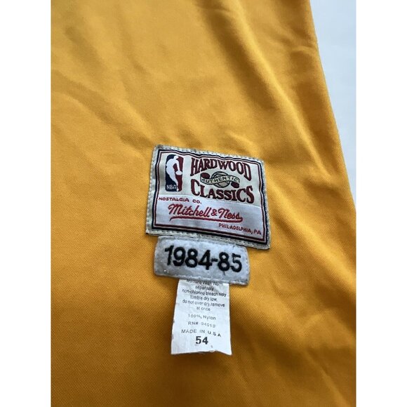 Mitchell & Ness LA‎ Lakers James Worthy 1984-85 Authentic Jersey Men's Size 54 - Picture 2 of 7